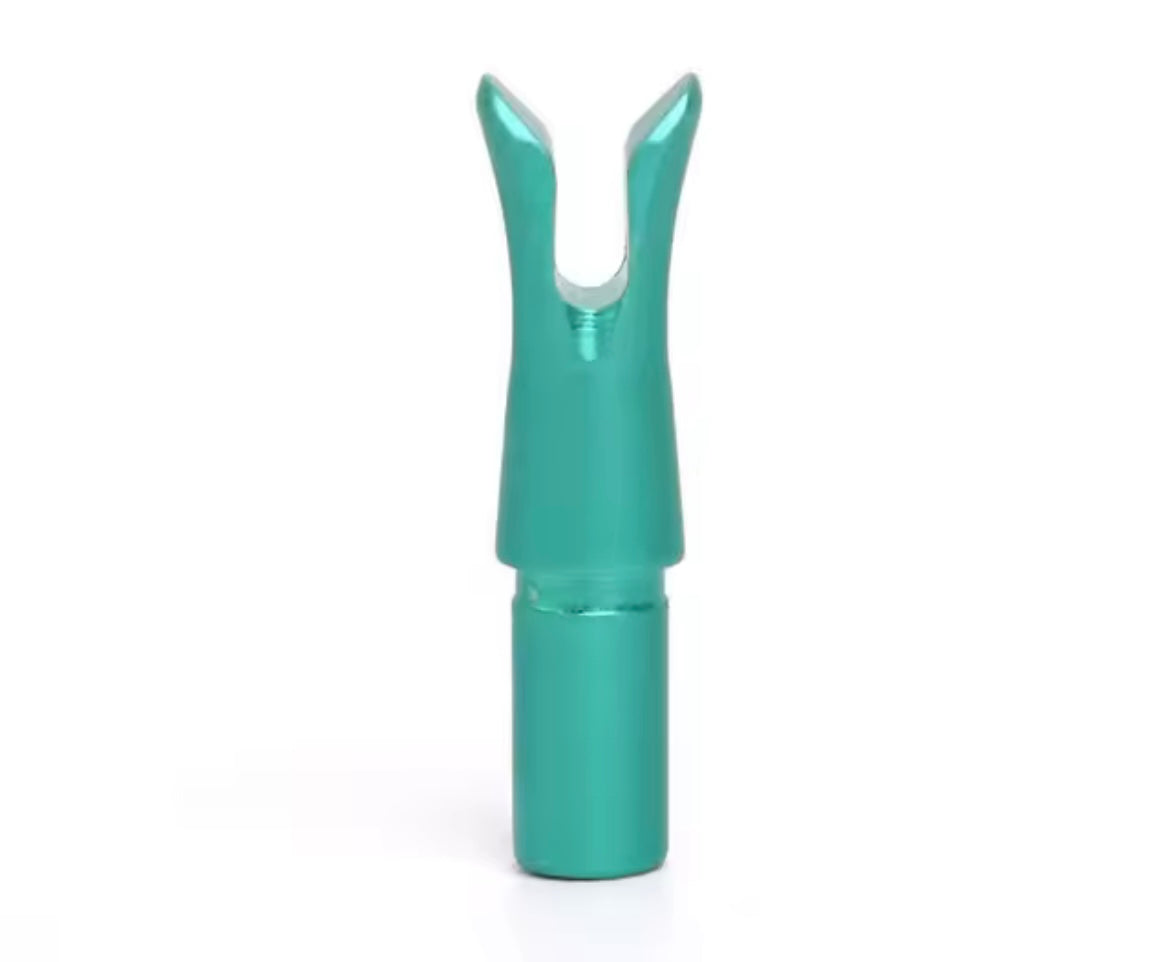 NOCK TIRO RÁPIDO EM ALUMÍNIO 5 PCS